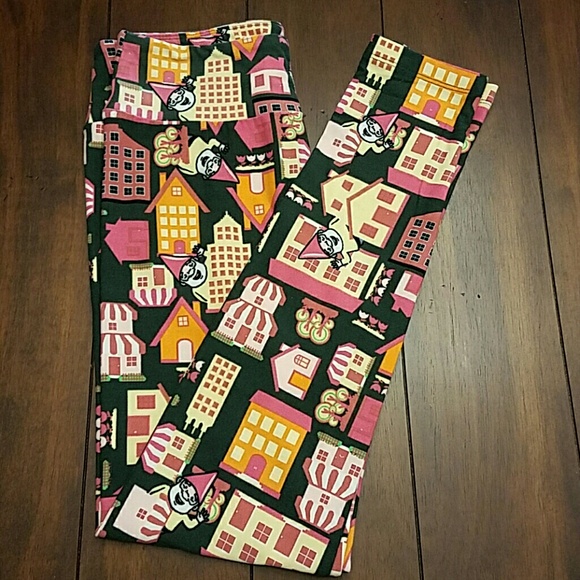 NWT Gnomes Lularoe leggings OS - Picture 1 of 2
